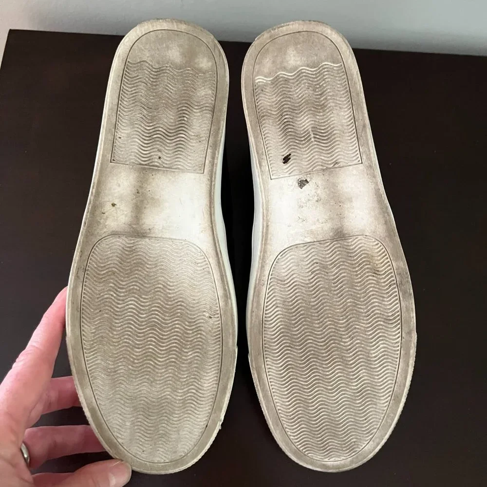Steve Madden Black Faux Suede Slides 7